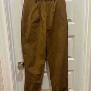 Forever 21 brown Chinos/pants high waisted